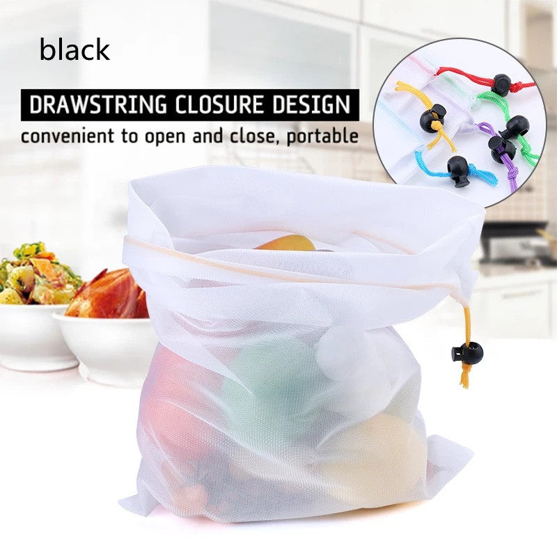 Agricultural Product Washable Mesh Kitchen Storage Bag