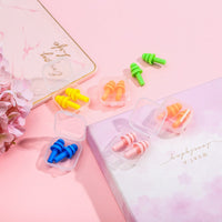 Outdoor Scenic Drifting Swimming Earplugs Washable Silicone Protective Ear Plugs Student Learning Male And Female TPE Earplugs