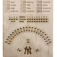 New Baseball Dice Board Game Interactive Double Battle Table Game Funny Sports Toy For Adults Kids Party Props