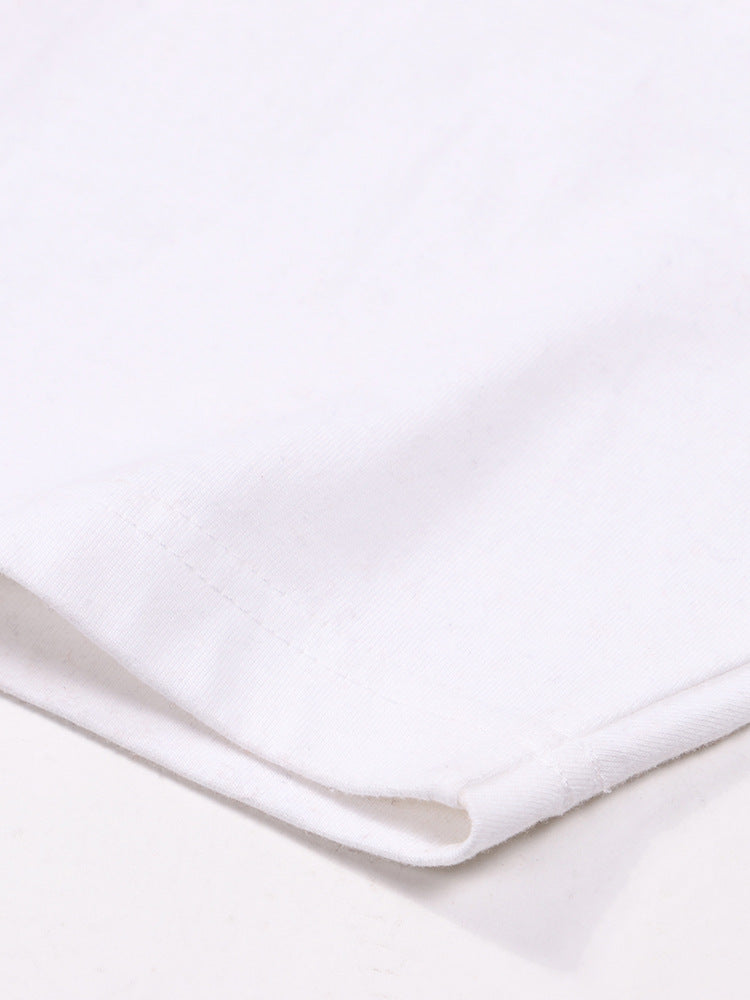 Wellness Sporty&Rich Creativity Letter Female Cotton Tee Clo