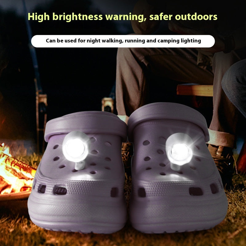 Hole Shoes Outdoor Lighting Dog Walking Shoe Light Adjustable Shoe Light