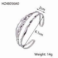 Womens Fashionable Vintage Stainless Steel Bracelet
