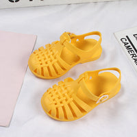 Buckle Hollow Sandals Children'S Flat-Bottomed Baby Sandals