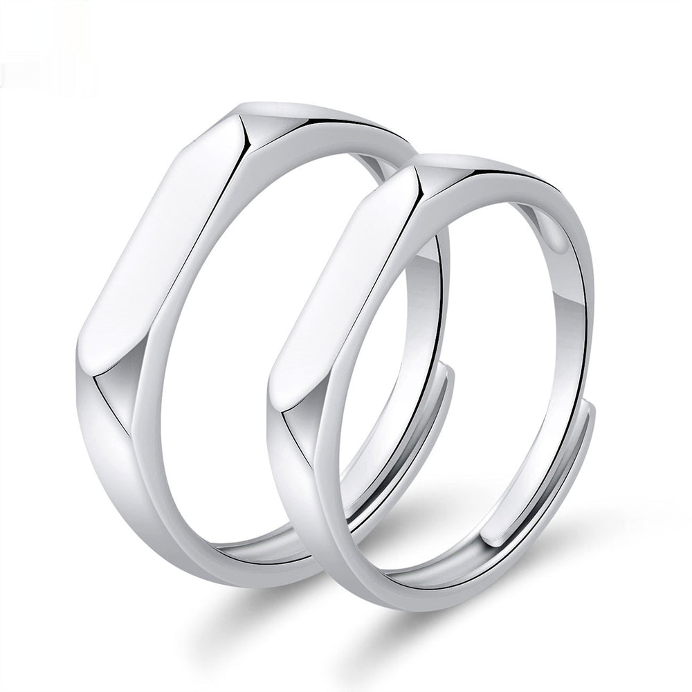 Moissanite Engagement Couple Couple Rings