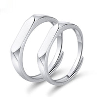 Moissanite Engagement Couple Couple Rings