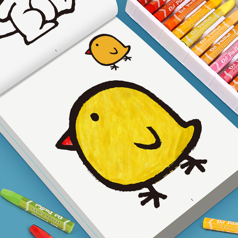 Cartoon Traffic Kids Doodle Coloring Book