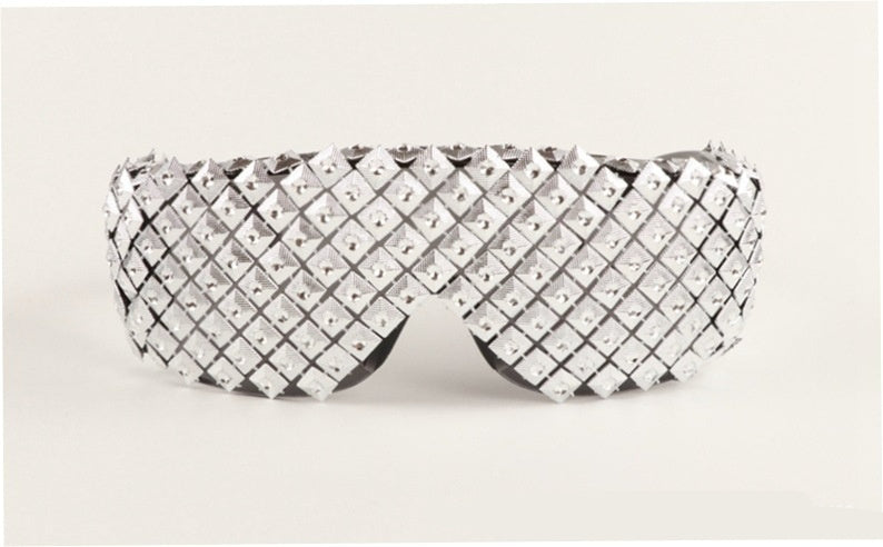 Trendy Pyramid-shaped Stage Performance Glasses