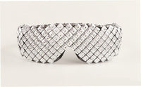 Trendy Pyramid-shaped Stage Performance Glasses