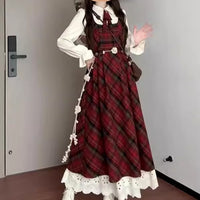 High-grade Wear Match Set Long Dress