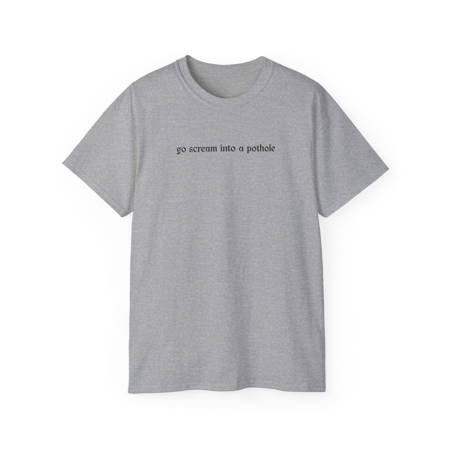 Summer Loose Short Sleeves T-shirt  Round Neck