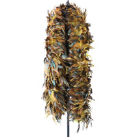 Catwalk Dress Up Colorful Chicken Feather Scarf Accessories Velvet Strips