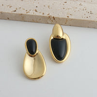 New Chinese Style Accessories Irregular Stitching Black Onyx Necklace Women