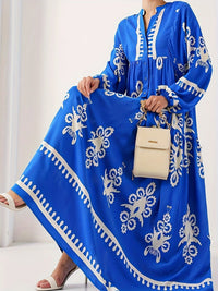 Womens Casual Long Sleeves Minimalist Dress