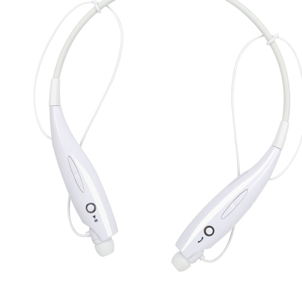 Wireless Stereo Headsets Sport Neckband Headphones In-ear Magnetic IPX4 Waterproof Earbuds With Built-in Mic Call Vibrate Alert Number Broadcast Running Gym