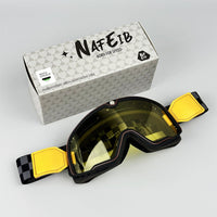 Retro-style DEUS Motorcycle Helmet Goggles