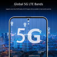30 Pro Unlocked Phones, 6GB 128GB Smartphone, 6.5inch HD Screen Cell Phone, Android 14.0, 6800mAh Large Battery Mobile Phone, Dual SIM, Face ID, GPS