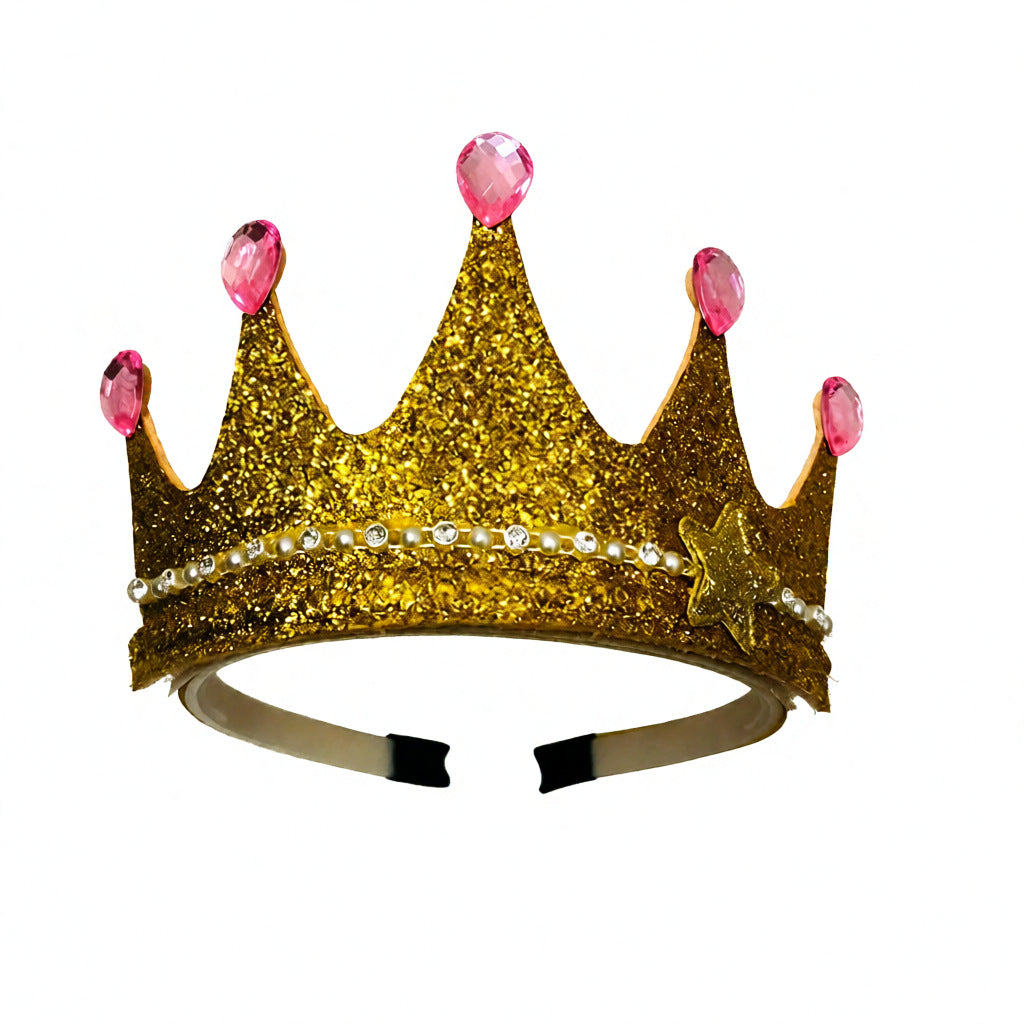 Cute Princess Crown Headband For Kids