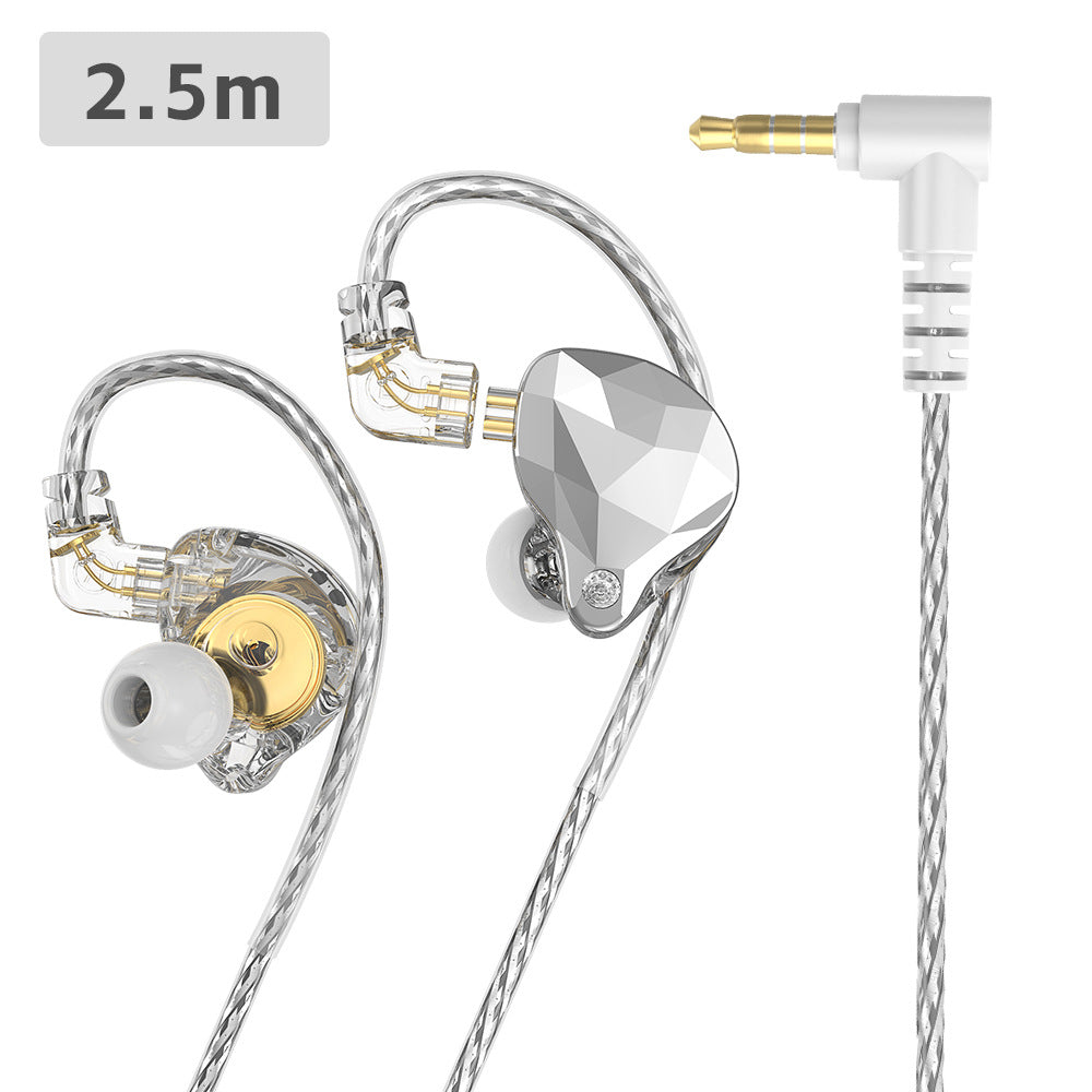 Replaceable-cable In-ear Wired Sports Headphones For Mobile Phones