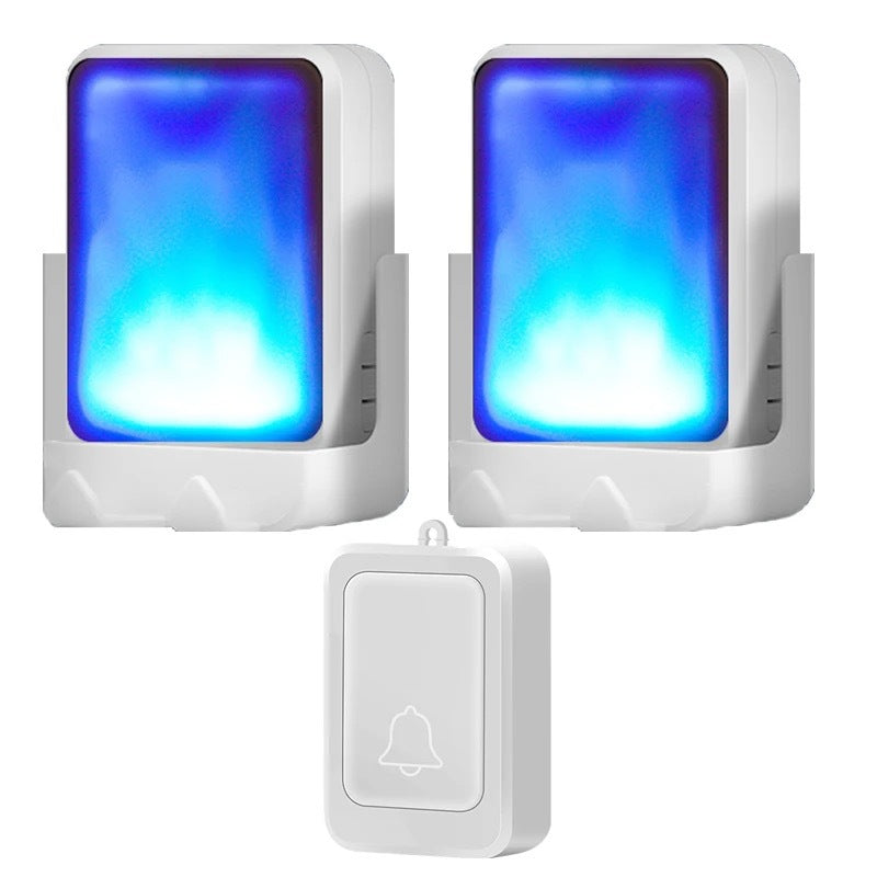 Plug-free Wireless Remote-controlled Audio And Visual Doorbell