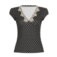 Stylish And Minimalist Womens Short Sleeve Top