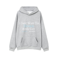 American Print Letter Pullover Sweatshirt Men