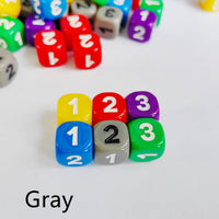 Color Digital Dice Teaching Children's Game Computing Teaching Aids