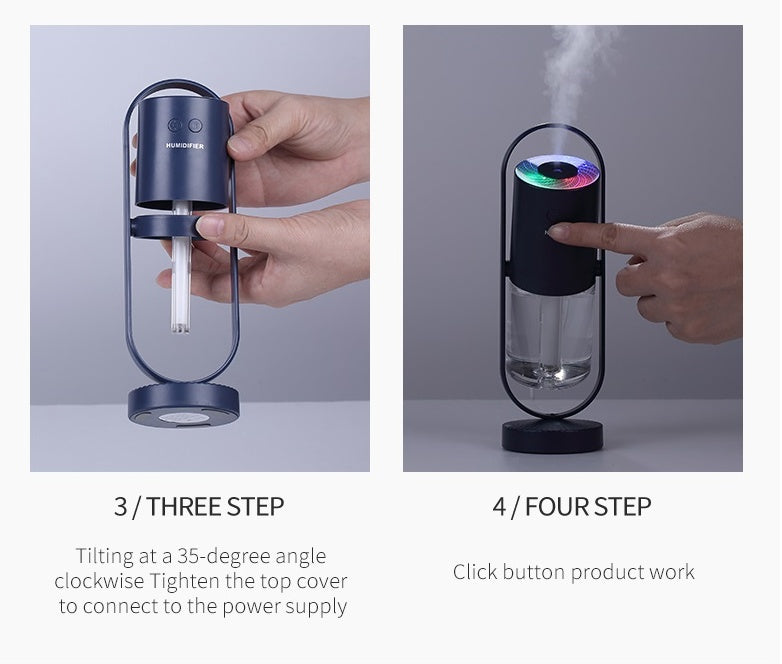 Magic Shadow USB Air Humidifier with Projection Light