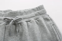 Fall Winter Men's Sportswear Fleece Hoodie Set