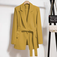 Womens Lace-Up Slimming, Elegant And Stylish Blazer