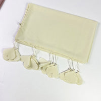 Women's Casual Pearl Chiffon Love Flower Pattern Accessories Baotou Scarf