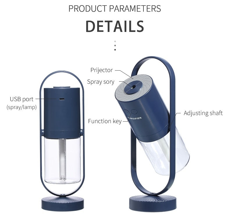 Magic Shadow USB Air Humidifier with Projection Light