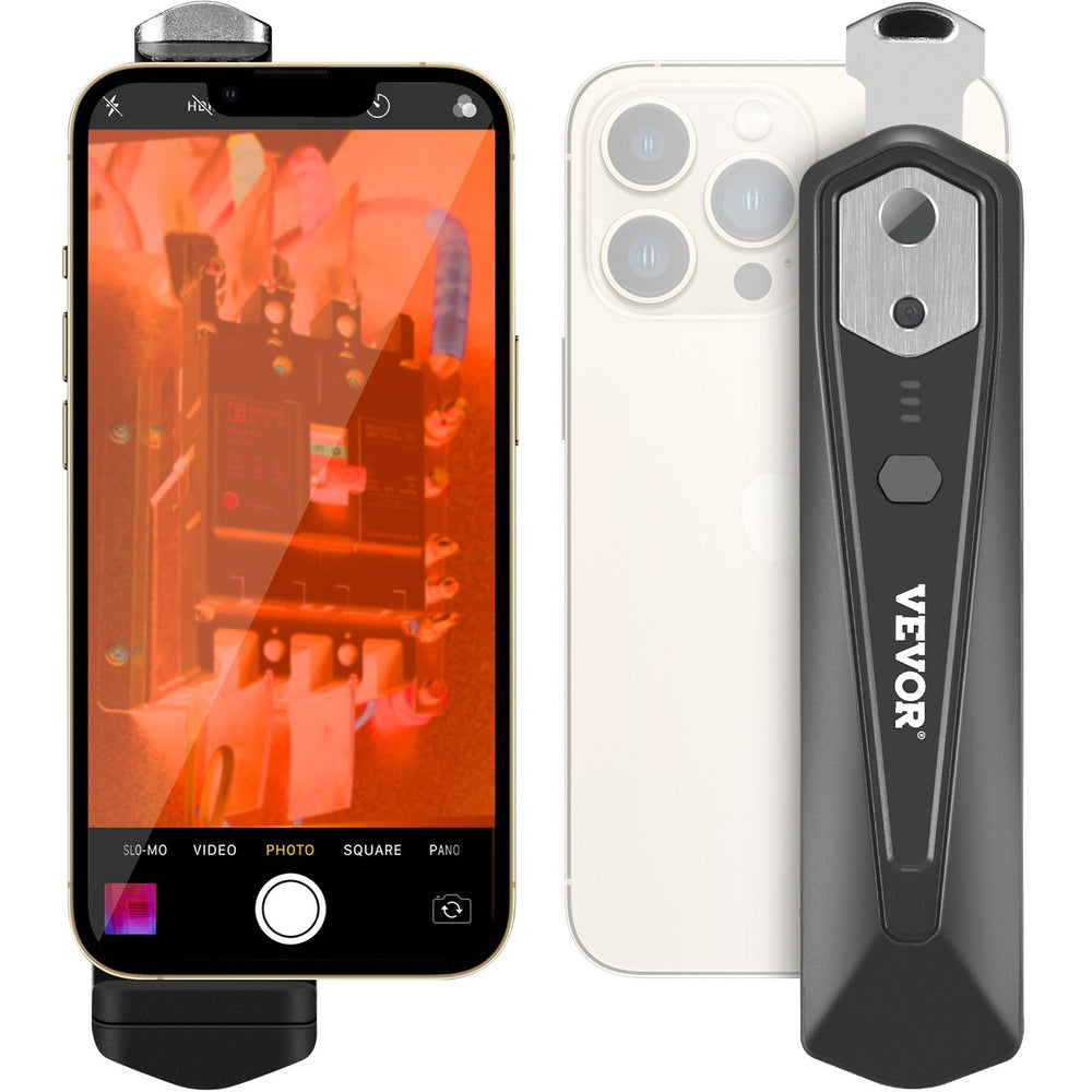 Wärmebildkamera Für Android Und IOS, Kabellose Infrarot-Wärmebildkamera Mit 256 X 192 IR-Auflösung, WLAN Und Visueller Kamera, Wärmebildkamera Mit 25 Hz Bildwiederholfrequenz Für Smartphones