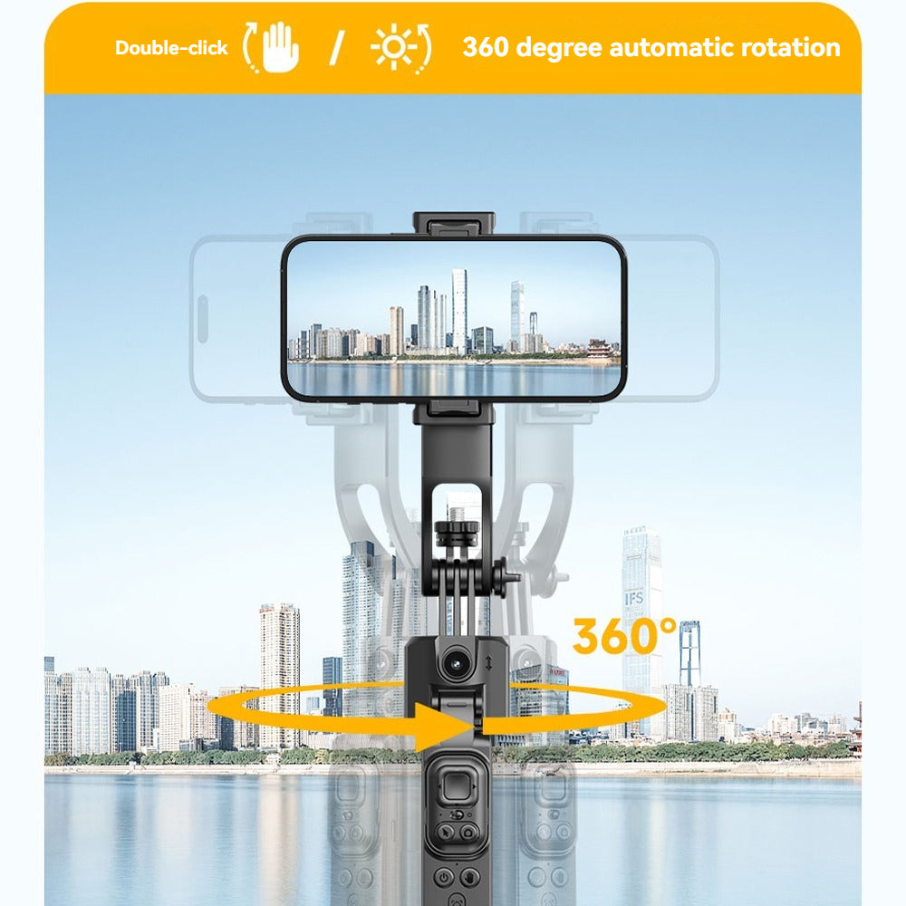 Auto Face Tracking Tripod, 360 Degree Smart Rotation Selfie Stick