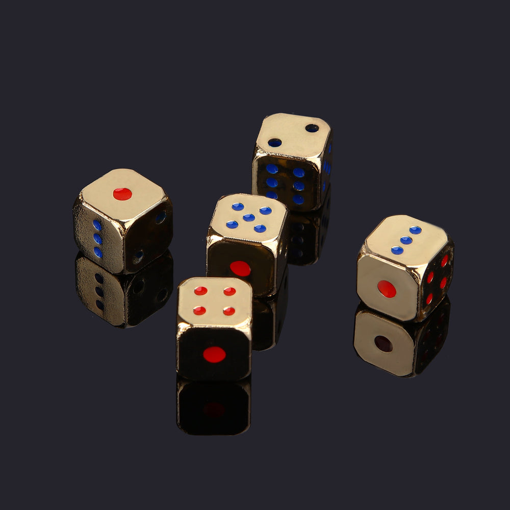 Metal Luminous Dice Large Entertainment Supplies