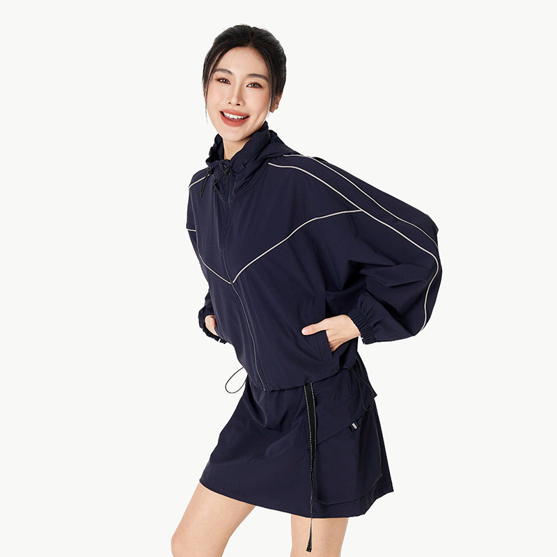 Women's UPF200 Sun-Protective Lightweight Hooded Jacket