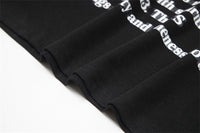 English Short Letter Printing Summer Men
