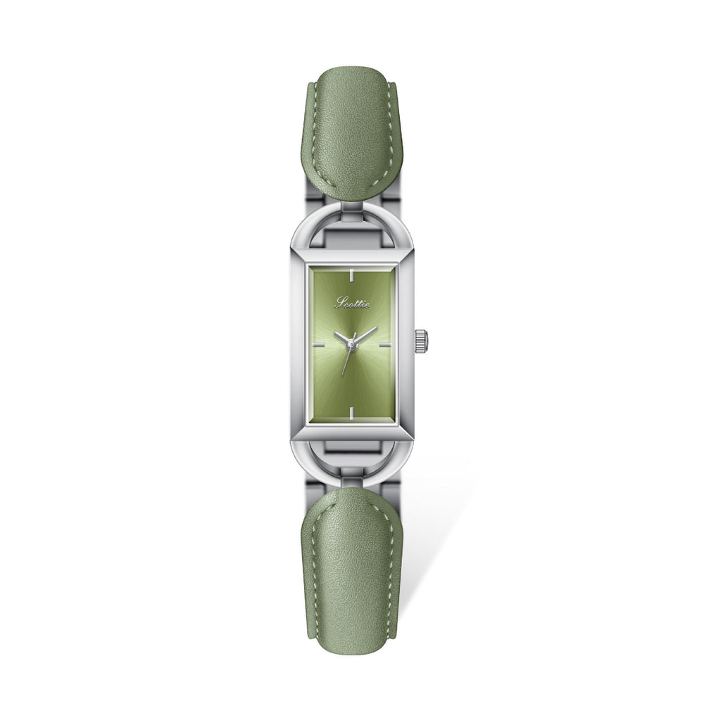 New Square Leather Belt Bracelet Watch