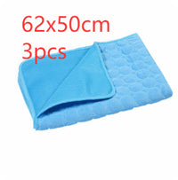 Summer Cooling Pet Sleeping Ice Silk Mat