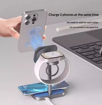 3-in-1 Basketball Hoop Magnetic Wireless Charging StandBase