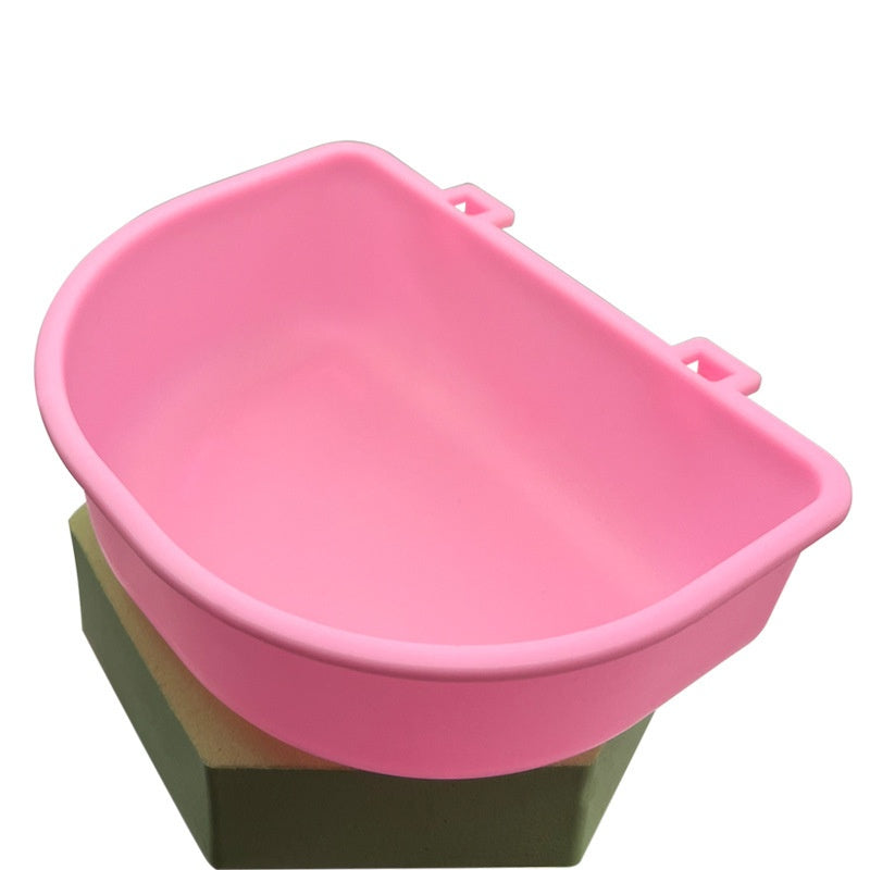 Hanging Bowl Pet Food Container Fixed Cat Tableware