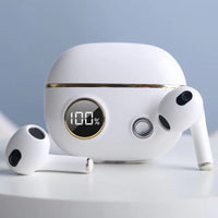 Binaural Sports Mini Cute Semi-in-ear Digital Display Headphones