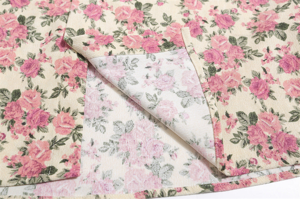 Fashion Small Floral Shirt Summer Men