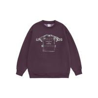 Design Sense Printed Crew Neck Sweatshirt Men