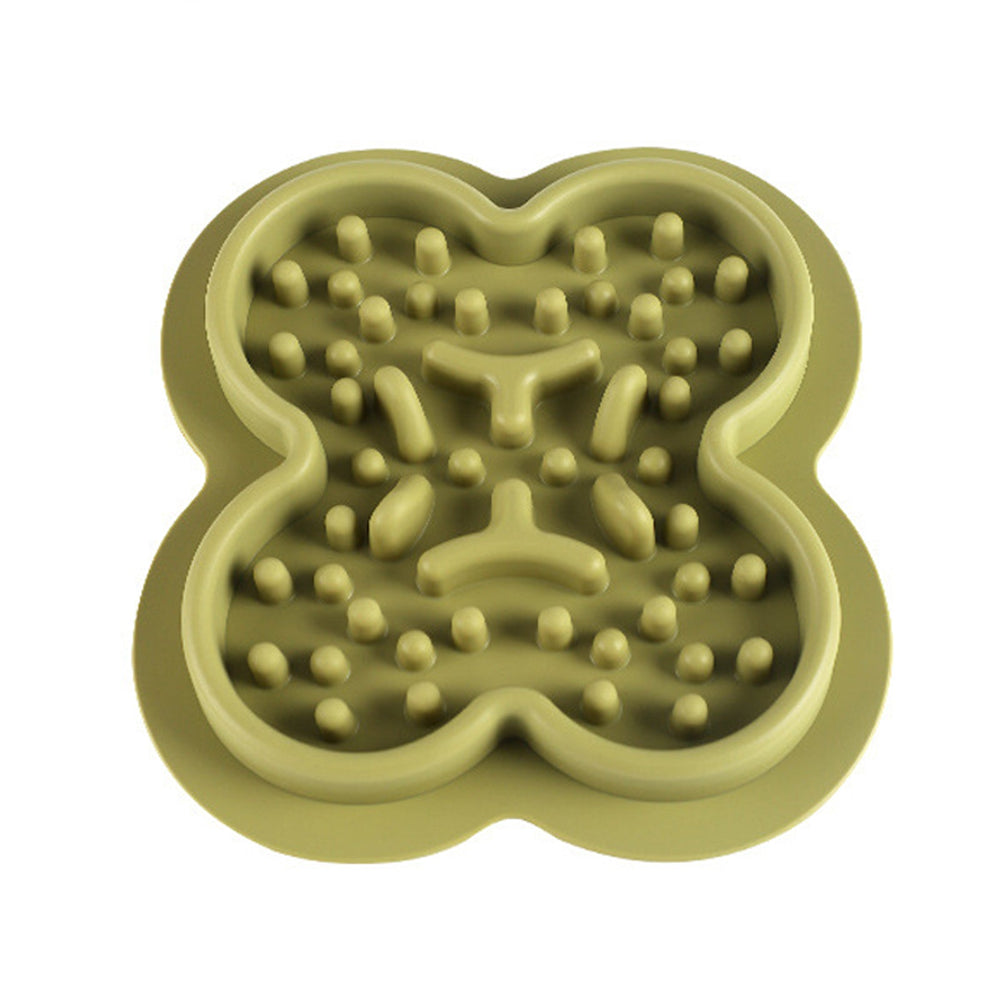 Silicone Pet Licking Pad Cat And Dog Slow Food Non-slip Placemat Pet Bowl