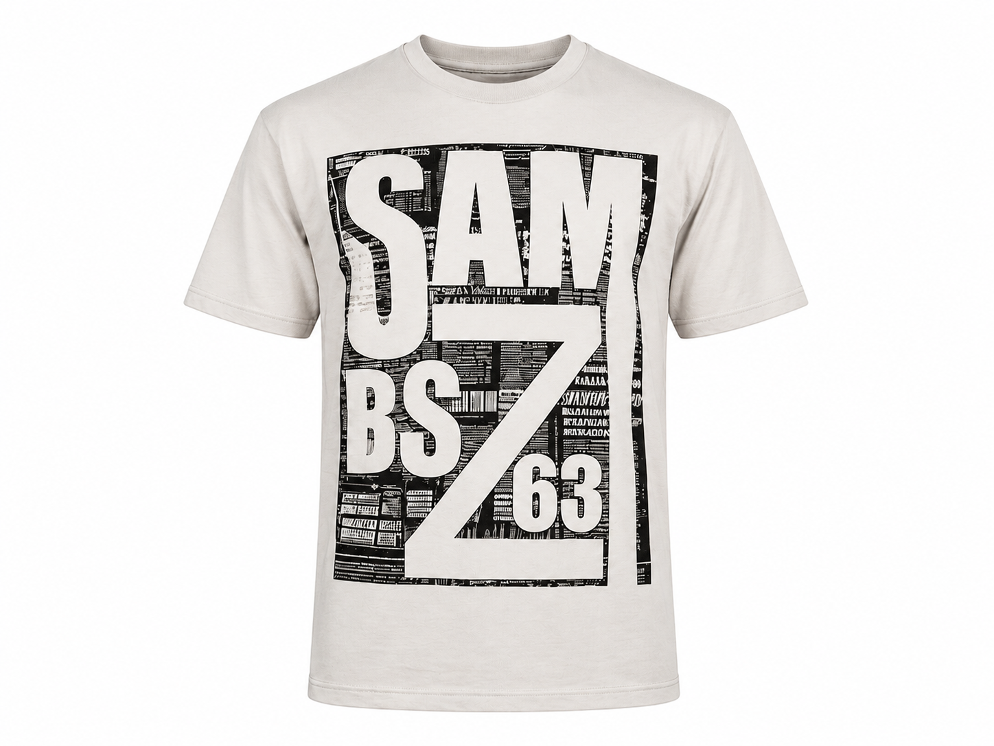 Men’s SAMBSZ63 Graphic Print Cotton T-Shirt (For UK  only)