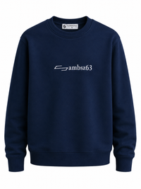 Minimal Embroidered Unisex Crewneck Sweatshirt