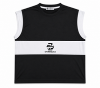 Unisex Color Block Sleeveless Sports Tank