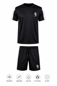 Men's Quick Dry Sports T-Shirt & Shorts Activewear Set (Only for UK)