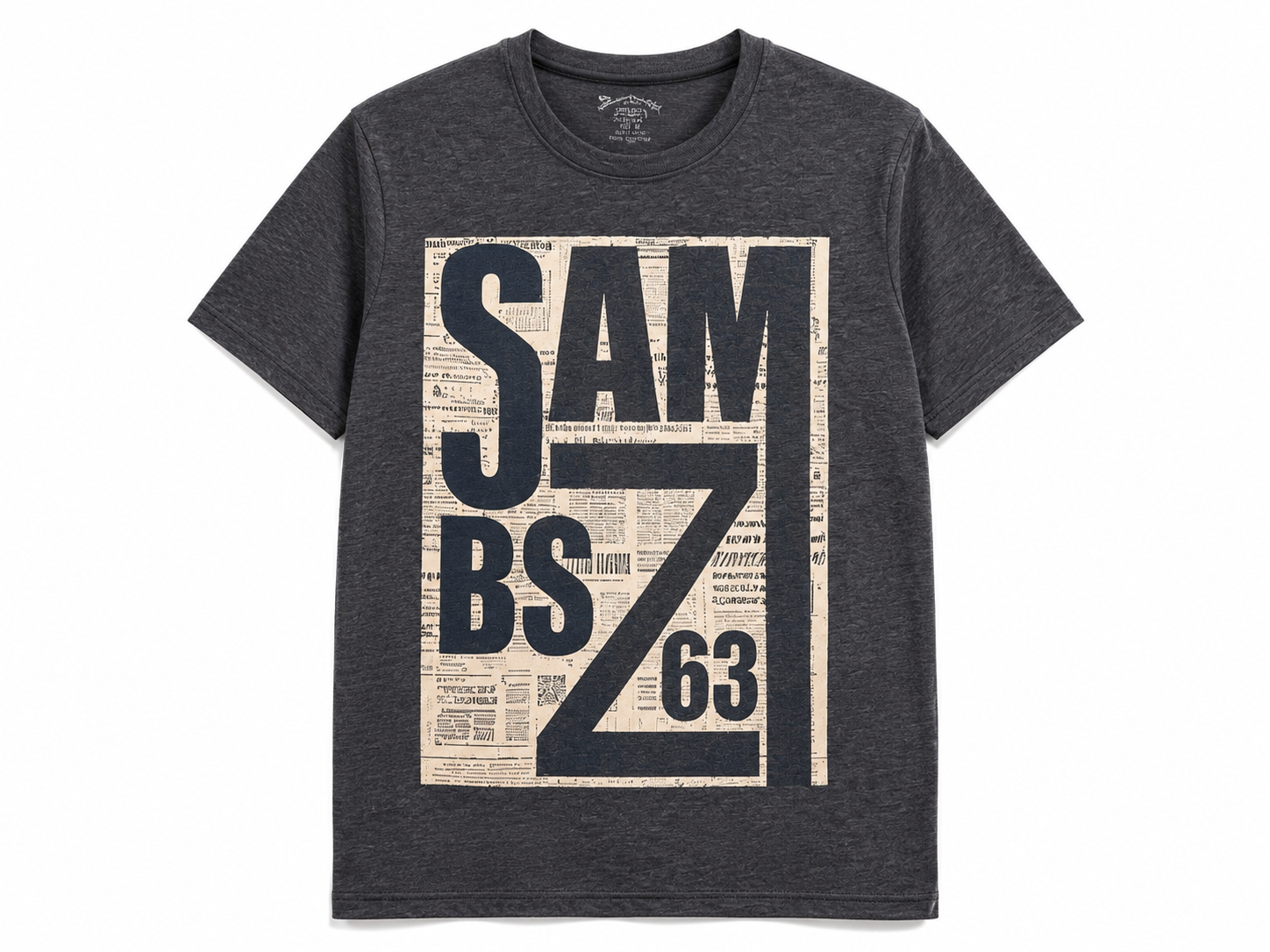 Men’s SAMBSZ63 Graphic Print Cotton T-Shirt (For UK  only)