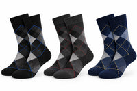Men's Classic Argyle Knit Socks (Delivery 3-5 Days Only For UK)